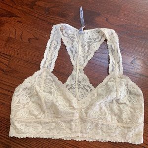 Barely worn Free People Lace Bralette